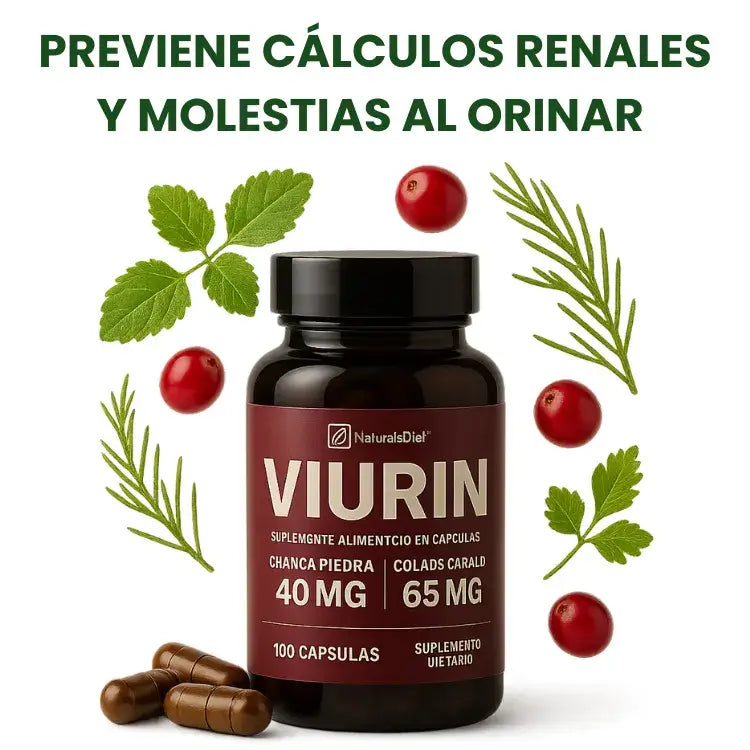 Viurin™ Caps | Fórmula Natural contra Cálculos