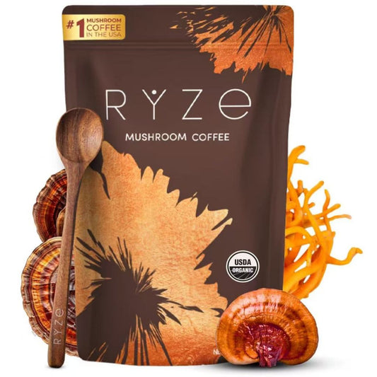 RYZE™ Mushroom Coffee | Ritual de Energía Tranquila